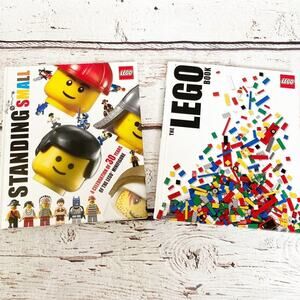 LEGO Standing Small and The LEGO Book Minifigure History